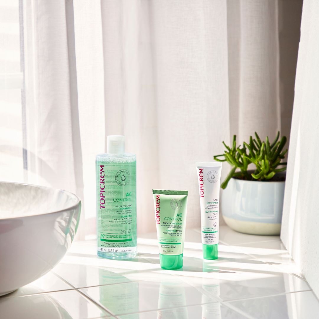 ტოპიკრემი - სახის კრემი მატირების ეფექტით ცხიმიანი და კომბინირებული კანისათვის