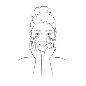 4. დანარჩენი მაკიაჟის მოშორება