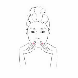 3. სახეზე წასმა