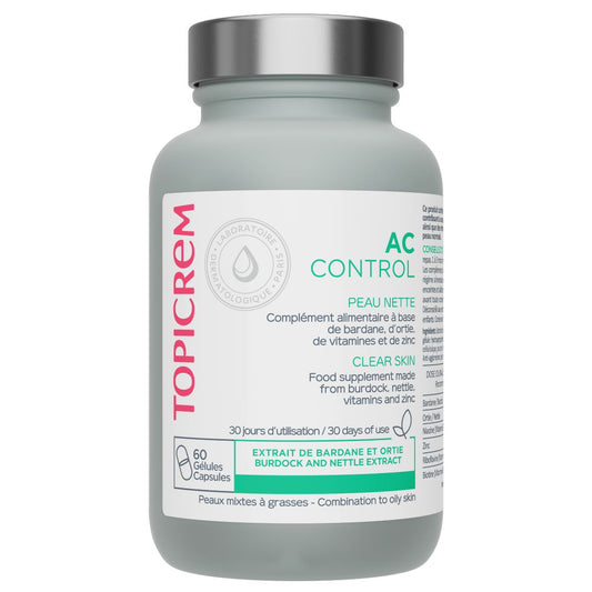 ტოპიკრემი - საკვები დანამატი ცხიმიანი და კომბინირებული კანისათვის