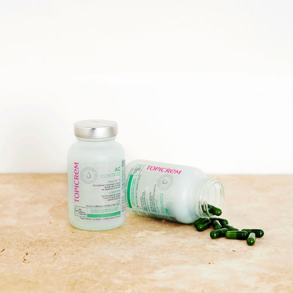 ტოპიკრემი - საკვები დანამატი ცხიმიანი და კომბინირებული კანისათვის