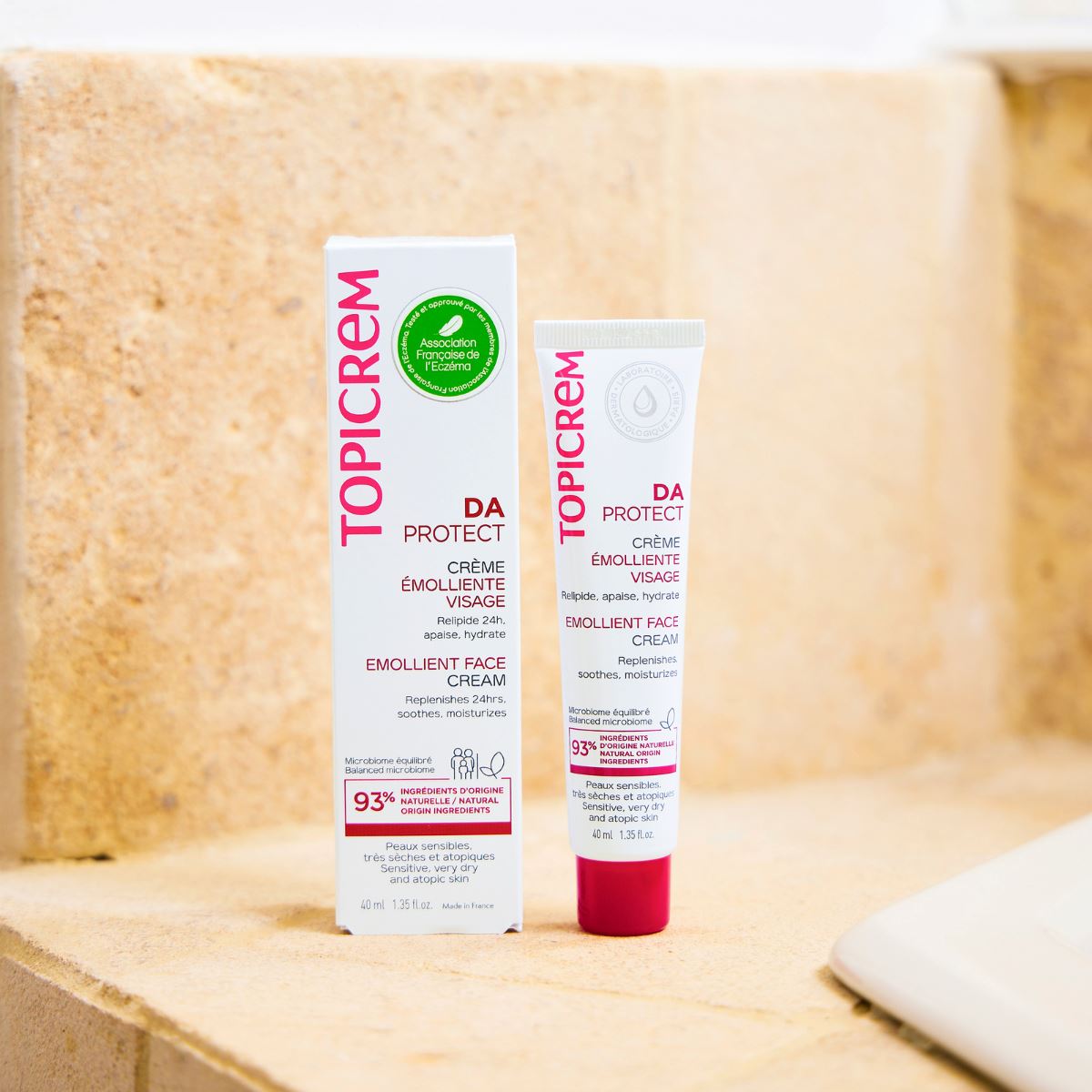 ტოპიკრემი - კანის დამაშვიდებელი სახის კრემი ძალიან მშრალი და ატოპიური კანისათვის