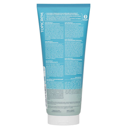 ტოპიკრემი - მზის შემდგომი დამატენიანებელი დასაბანი გელი