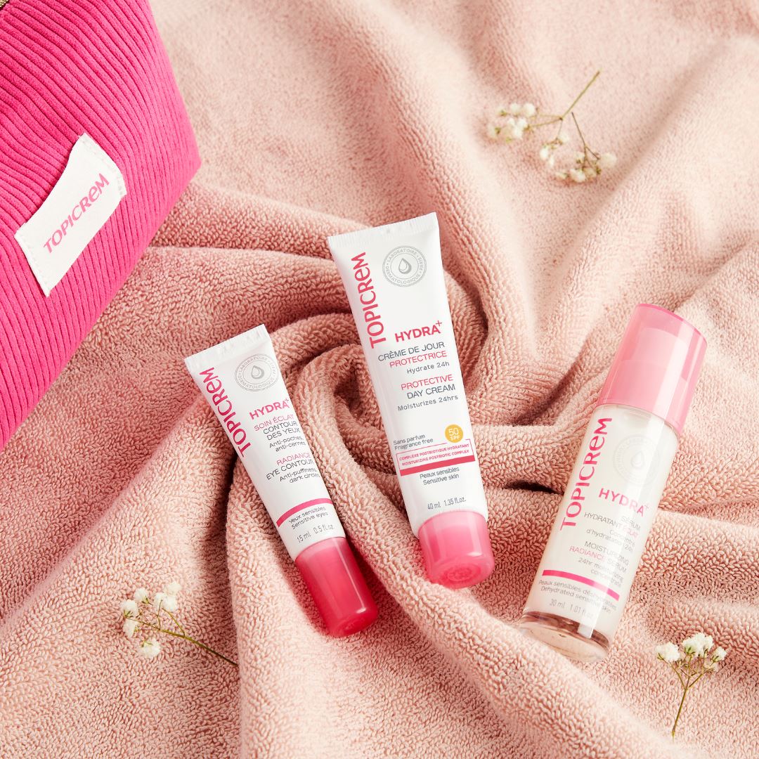 ტოპიკრემი - დამატენიანებელი მზისგან დამცავი სახის კრემი SPF50