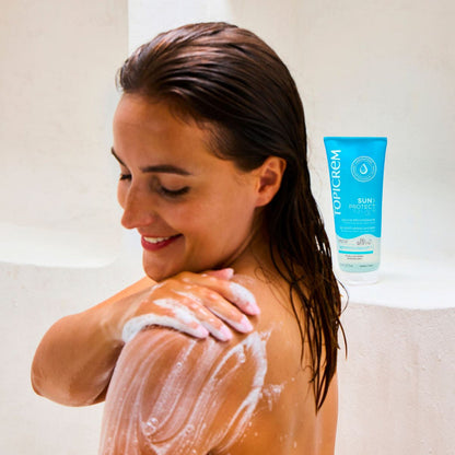 ტოპიკრემი - მზის შემდგომი დამატენიანებელი დასაბანი გელი